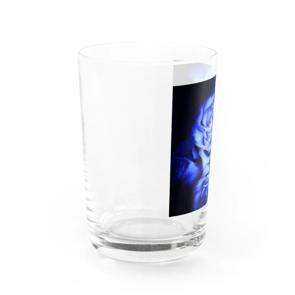 Anna’s galleryのBLUE Rose Water Glass :left