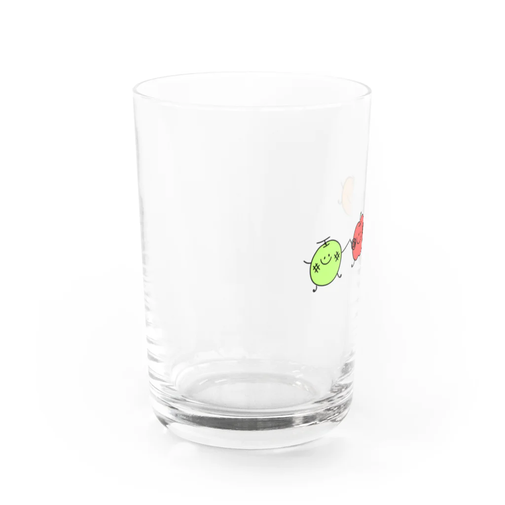 KOYULi shopのフルーツ3姉妹 Water Glass :left