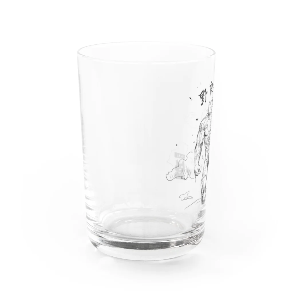 イエネコの野良猫と家猫 Water Glass :left