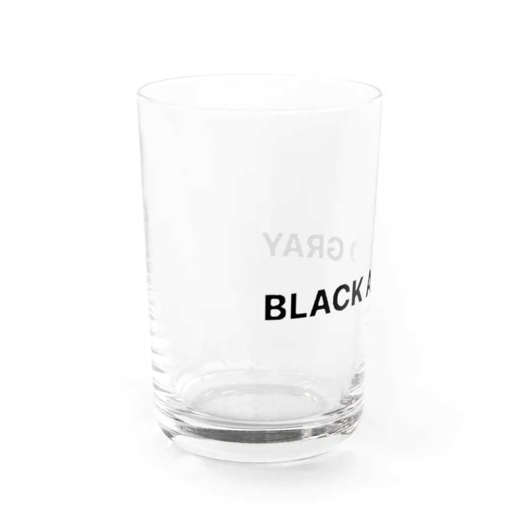 BLACK AND GRAYのBLACK AND GRAY Water Glass :left