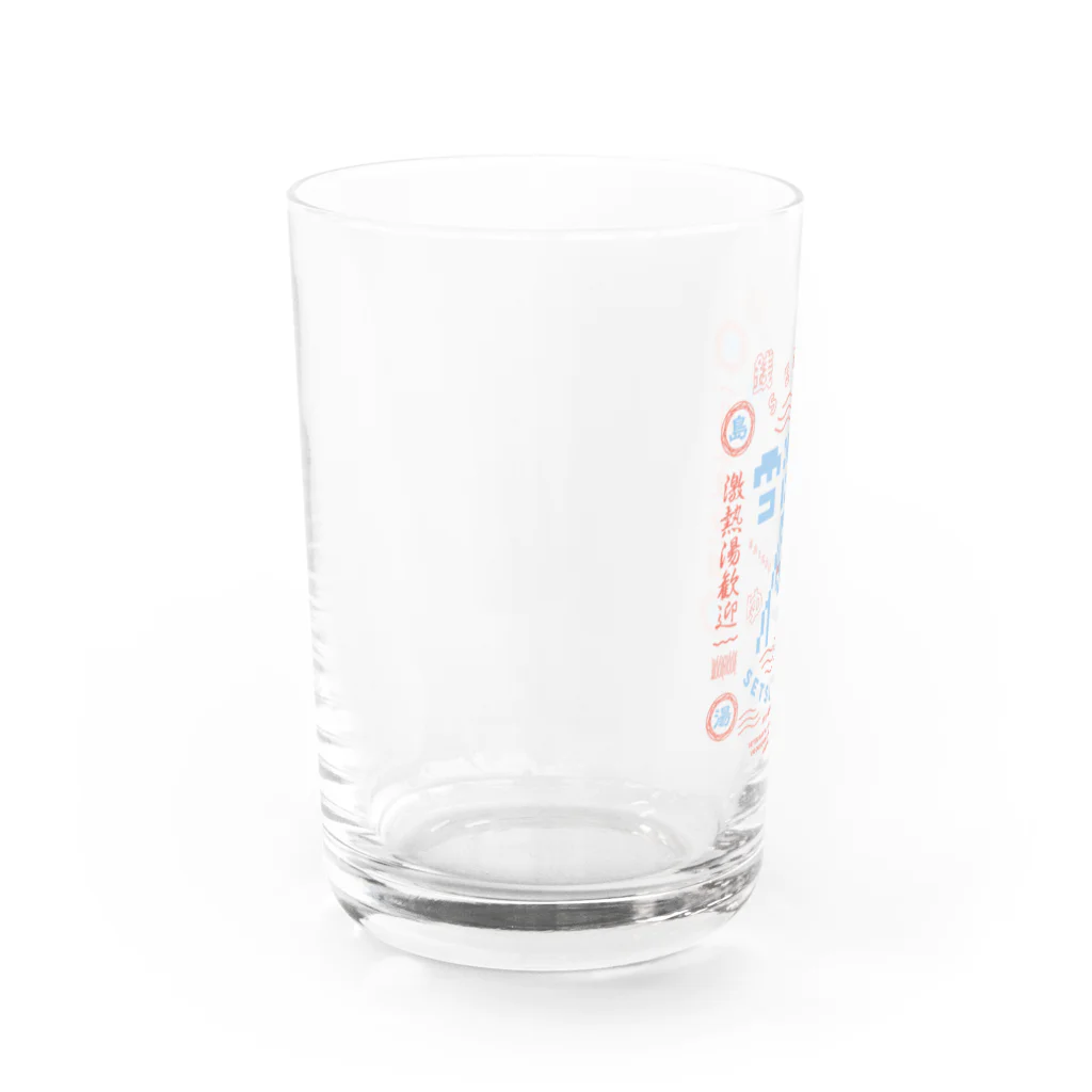 UOOKHOOK ISLANDの雪漢湯B Water Glass :left