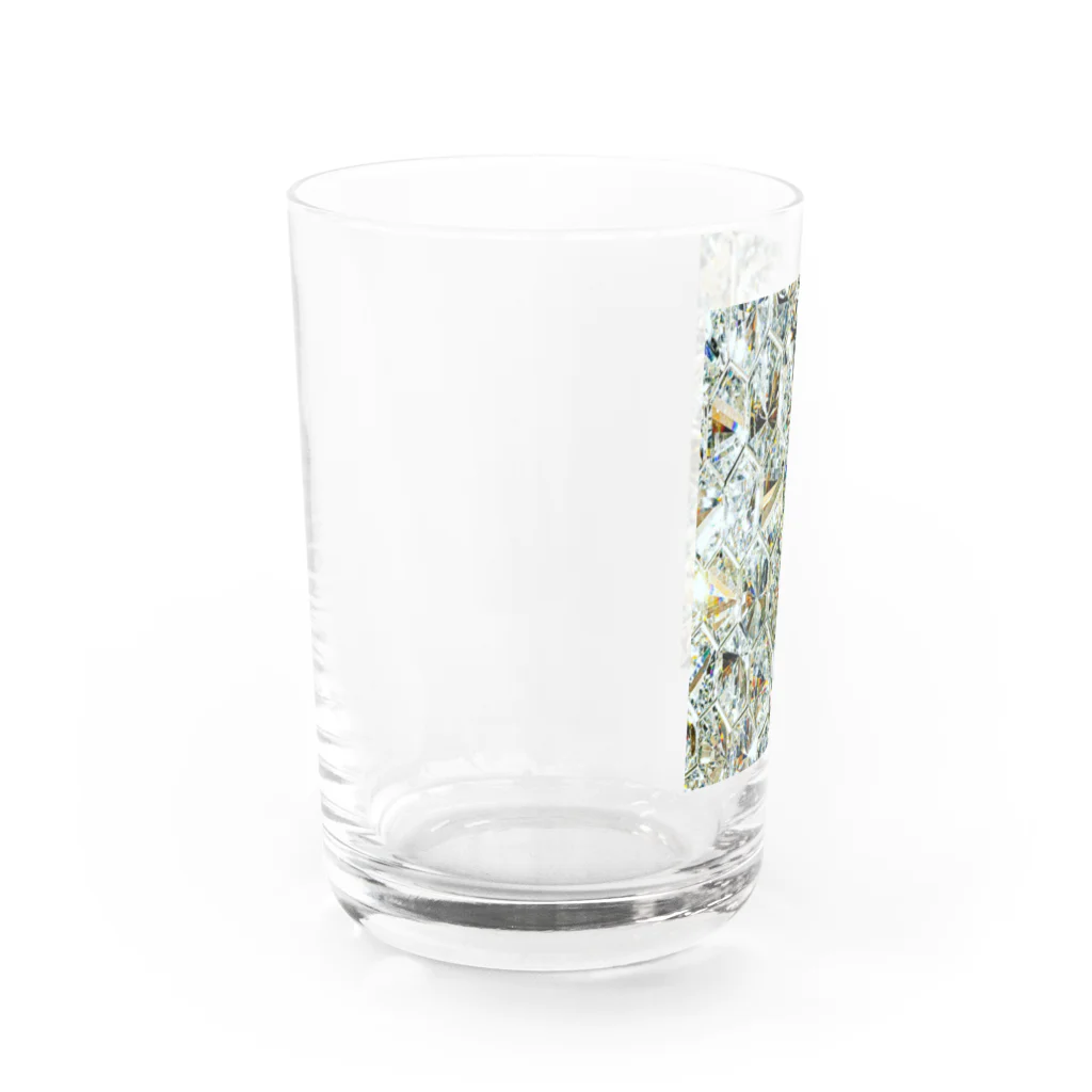 ya-pyのダイヤモンド キラキラ 宝石 Water Glass :left