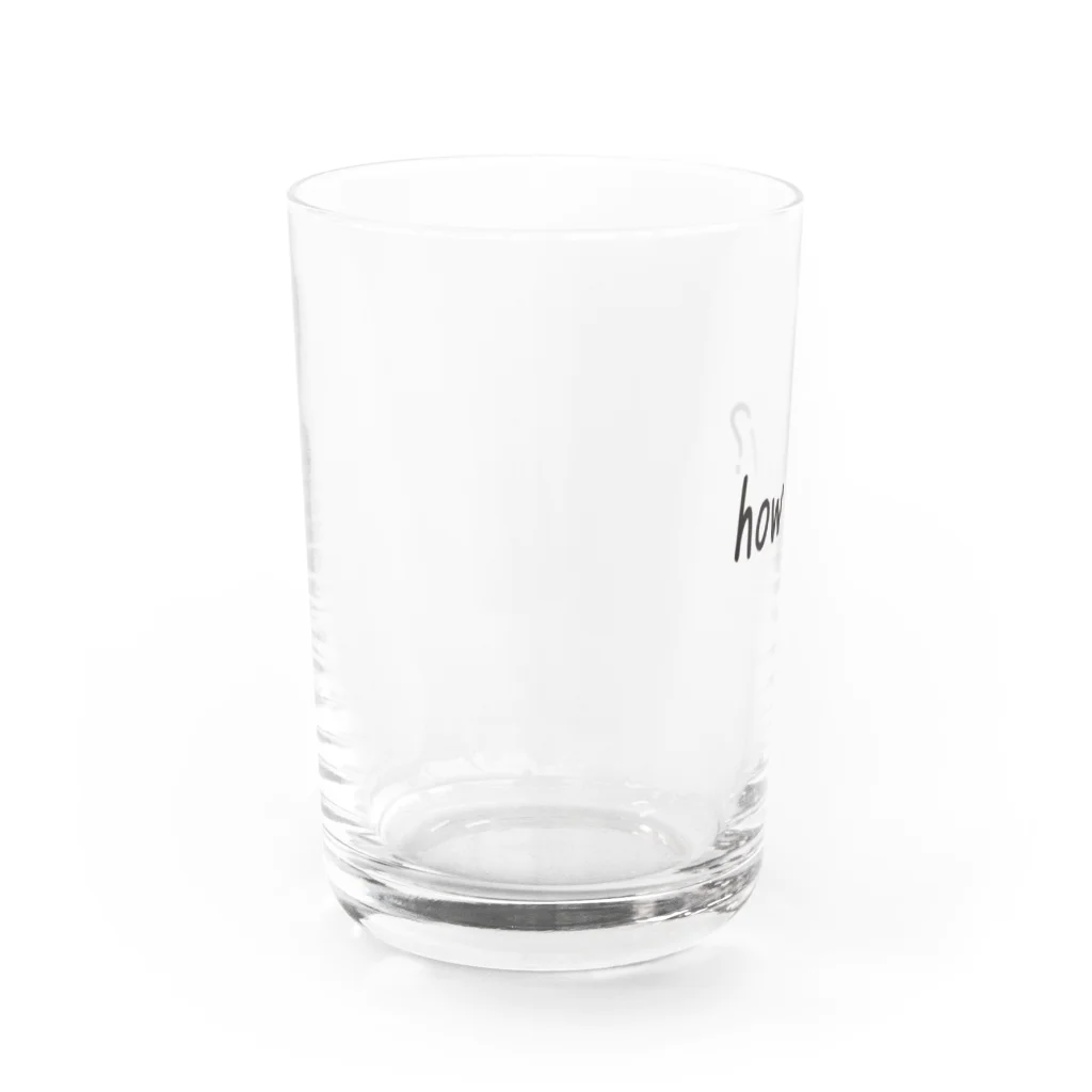ユメデマデのhow low? Water Glass :left