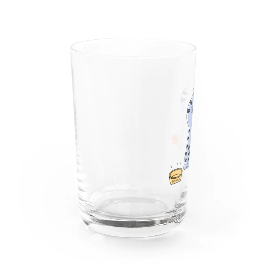 P-TOSHIのねこねこゴロゴロ Water Glass :left