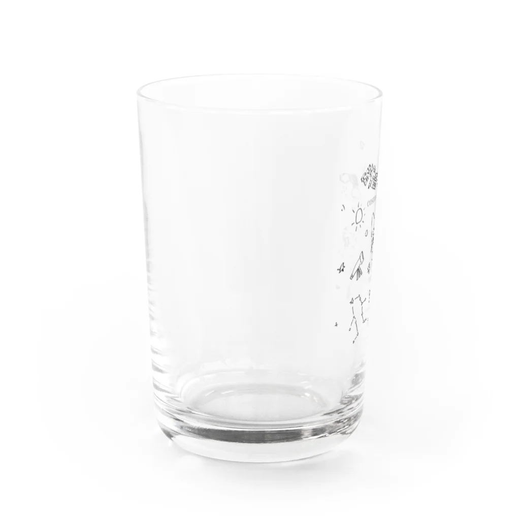 ブバルディアのcosmonaut Water Glass :left