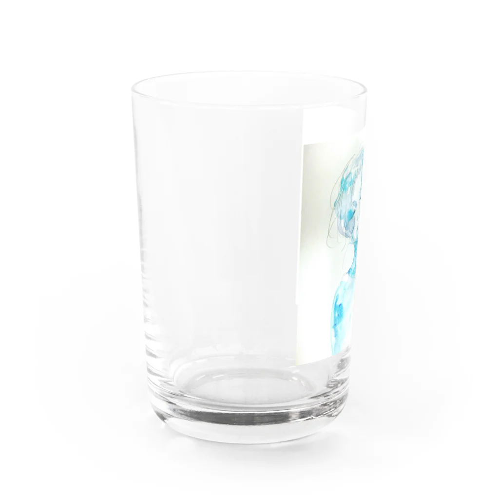 mina igarashiの水色少女 Water Glass :left