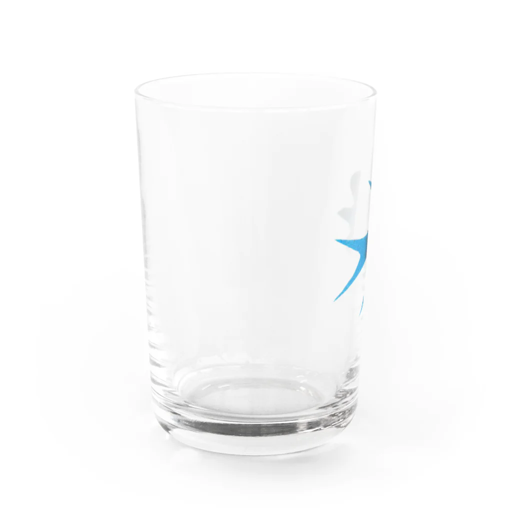 ツバメ堂の青い鳥 Water Glass :left