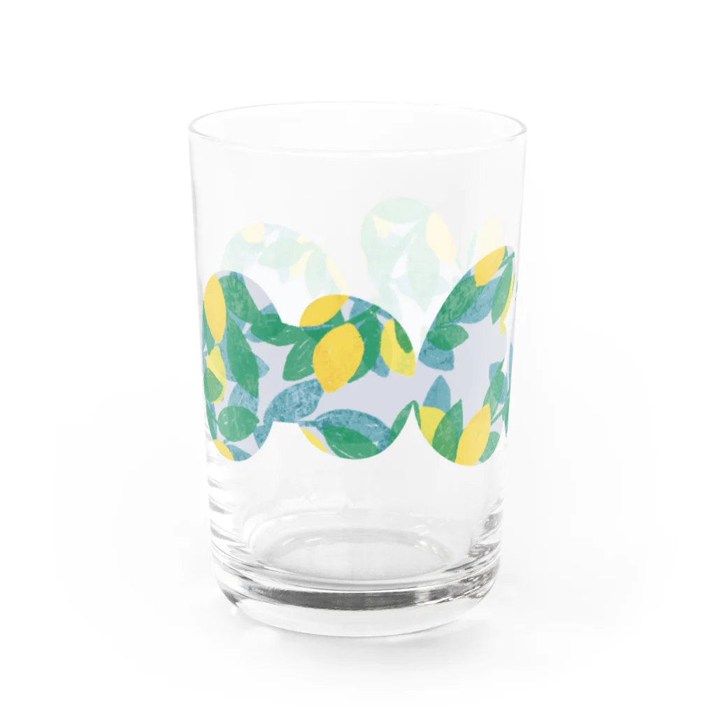 TOMOS martのHELLO檸檬 Water Glass :left