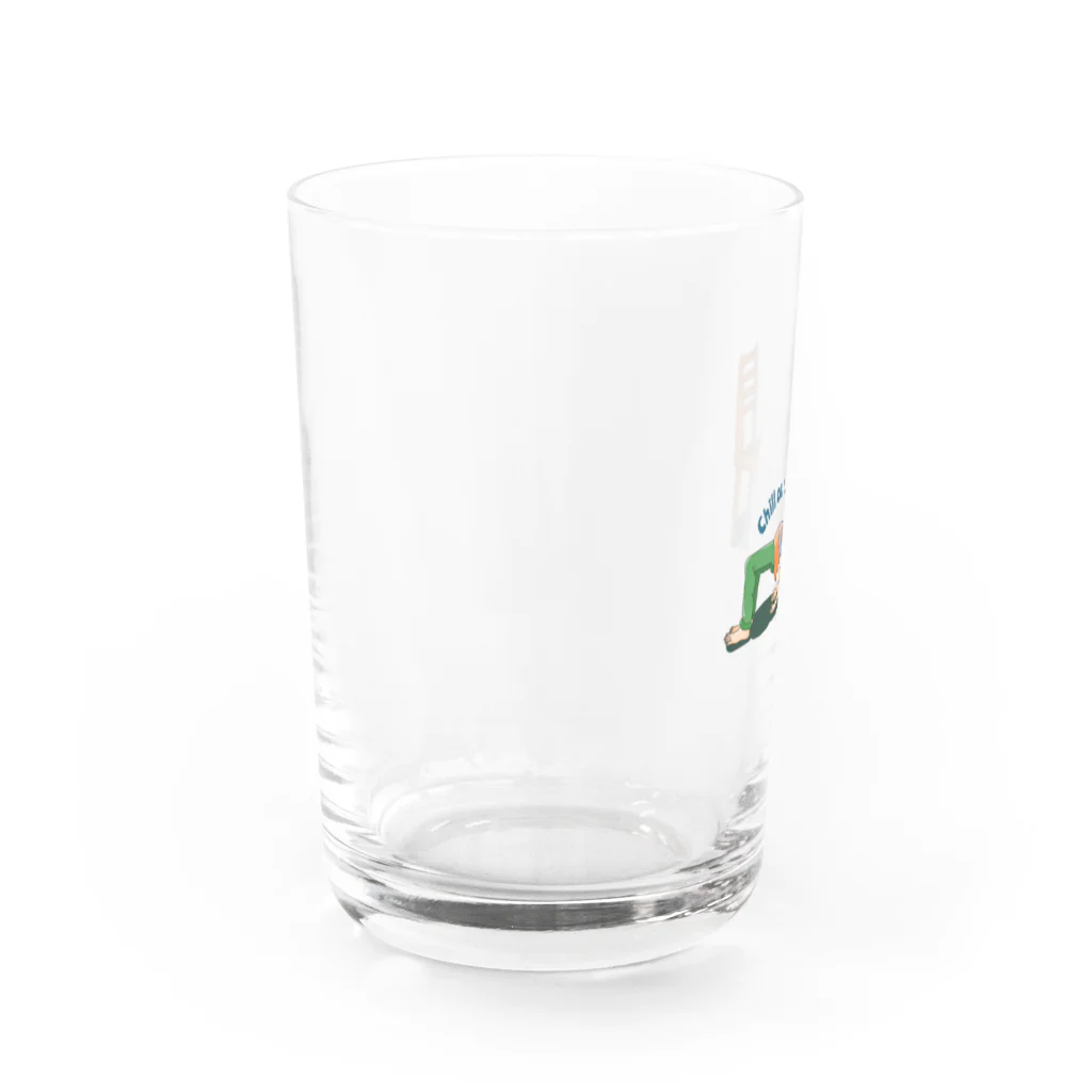 リノノエ(個性的カラフル)のchill outボーイ Water Glass :left