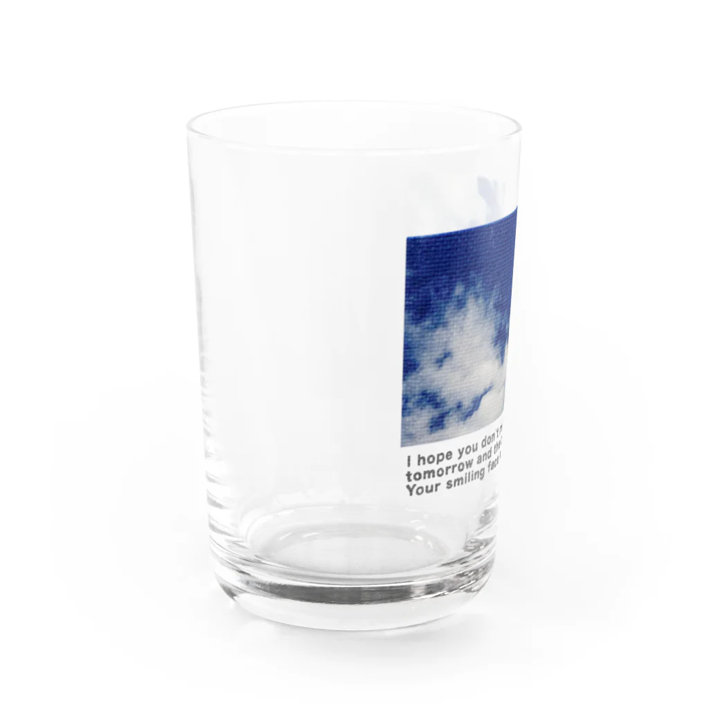 yuu all rightの〝空とひまわり〟向日葵 Water Glass :left