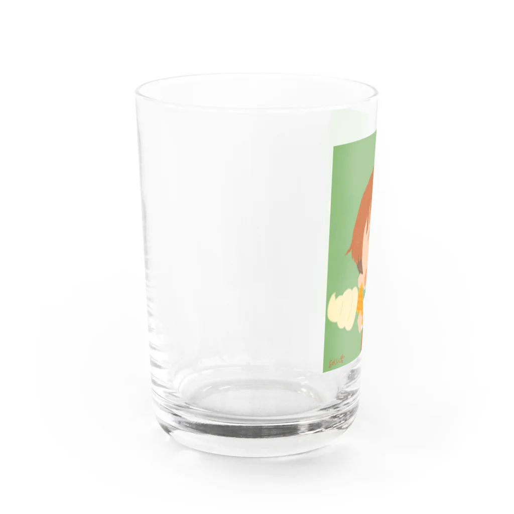 さえぐちさよオリジナルグッズのソフトクリームボーイ Water Glass :left