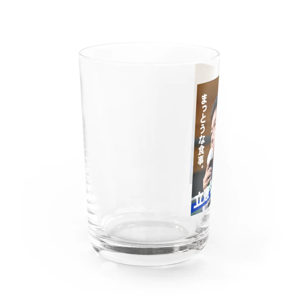 ショップもふもふのまっとうな食事。 Water Glass :left