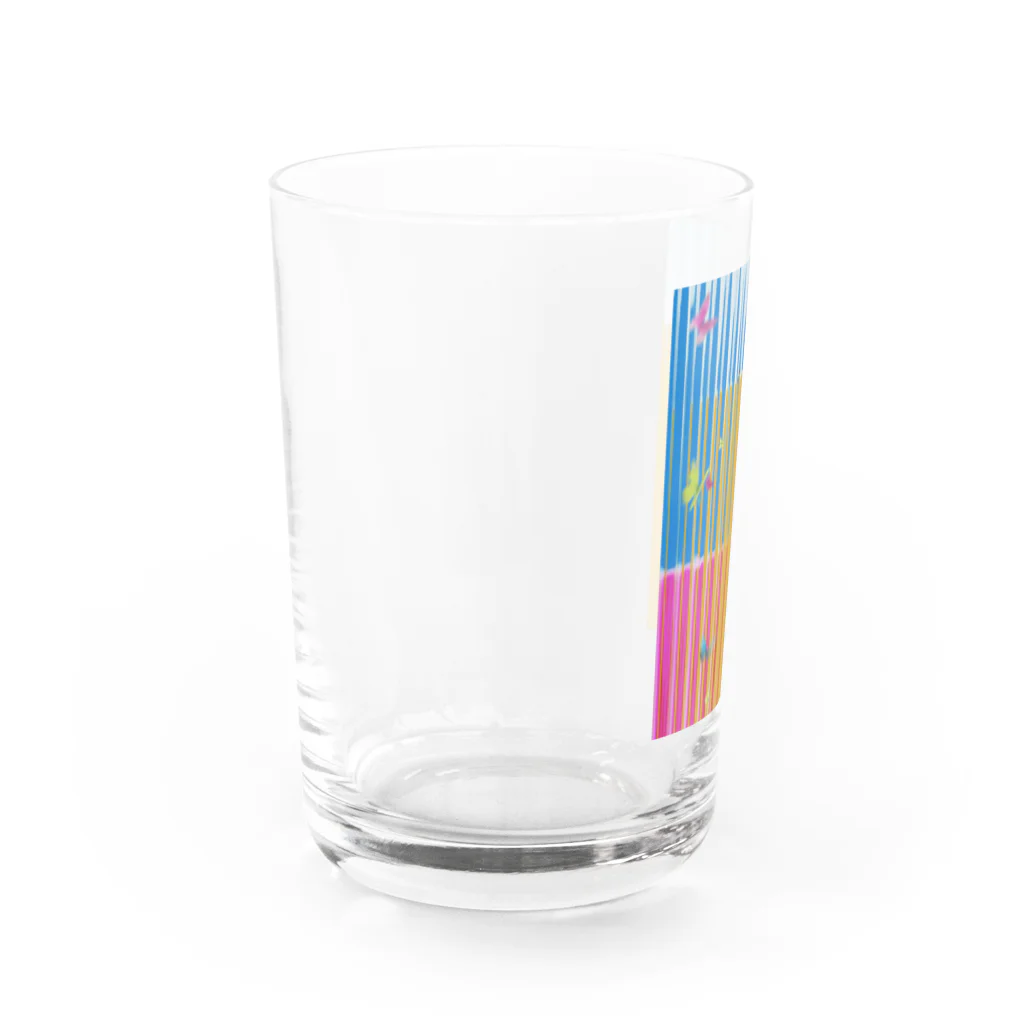 カメレオンの店の百歩譲って Water Glass :left