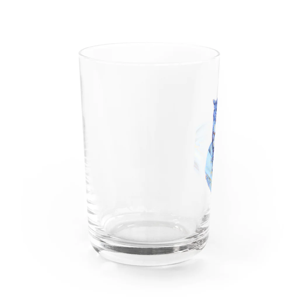 nekoneko_melonsodaの「su」 Water Glass :left