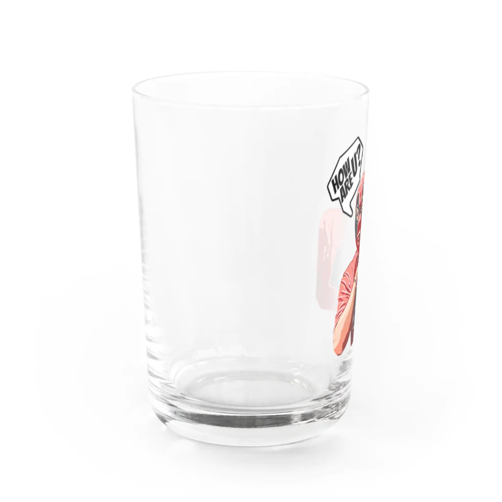 マスクマンのマスクマン Water Glass :left