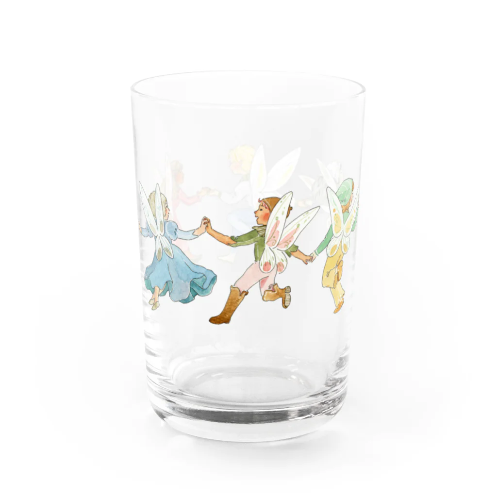 fairy lore（フェアリーロアー）の妖精たちのダンス Water Glass :left