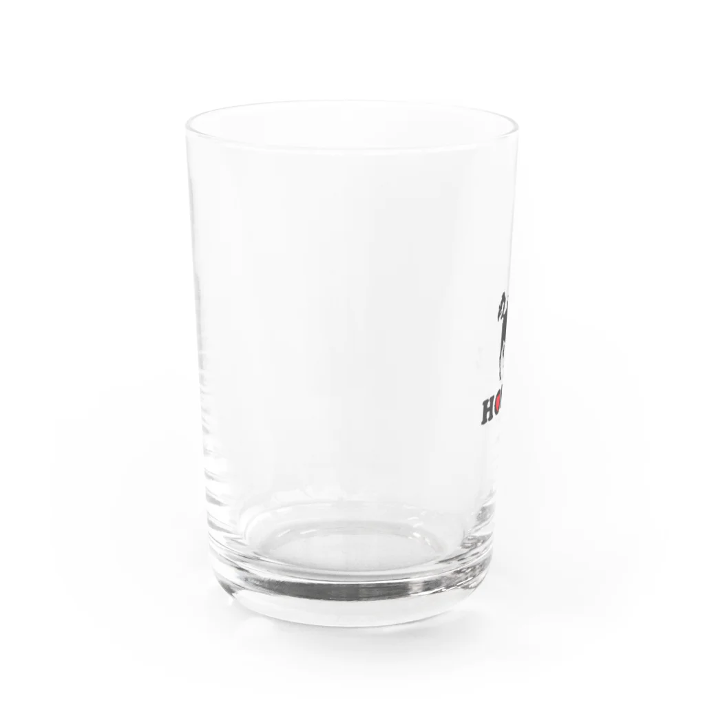 BBdesignの馬３ Water Glass :left