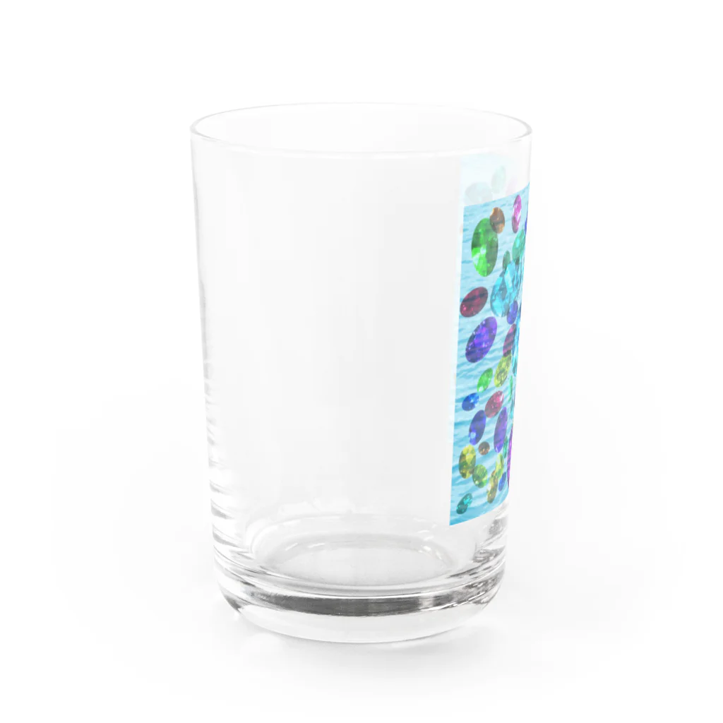 R☆worldの海に浮かぶカラフル宝石 Water Glass :left