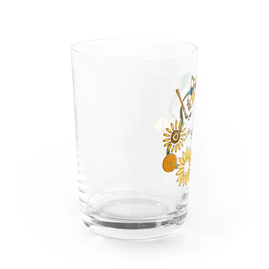 くじら商店の私のお気に入り　Vincelle ver. Water Glass :left