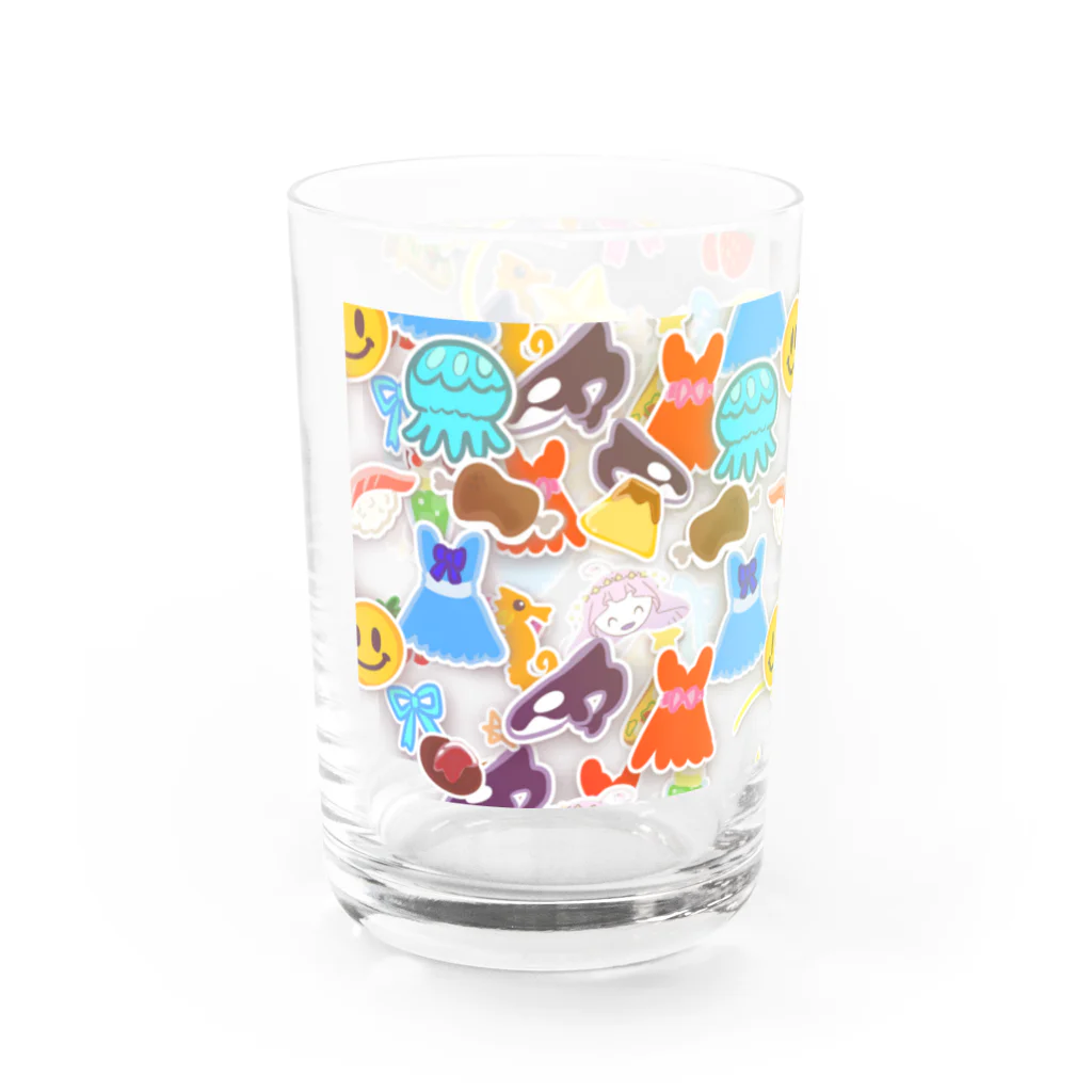 くらげたやのくらげたやの好きなもの Water Glass :left