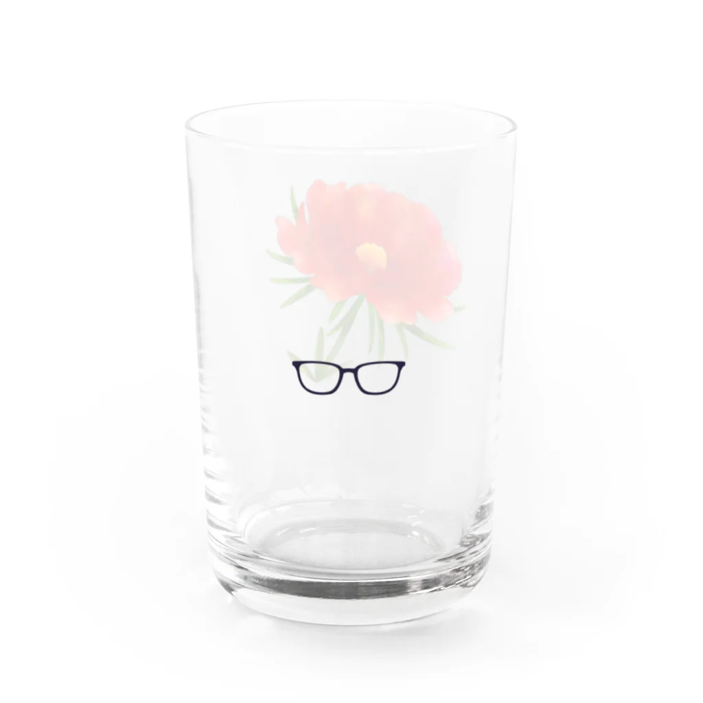 813hachiの松葉牡丹 Water Glass :left