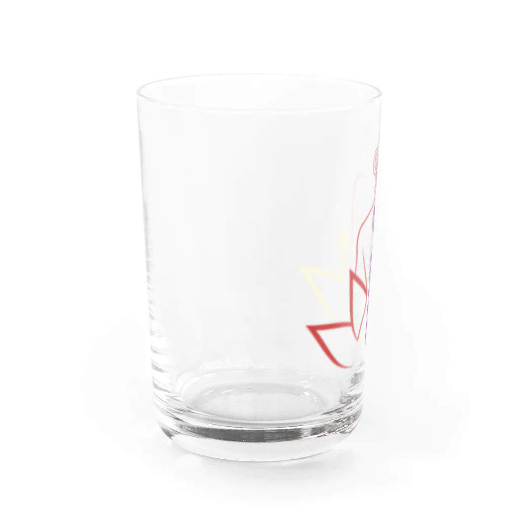 Proteaの神秘なDonna Water Glass :left