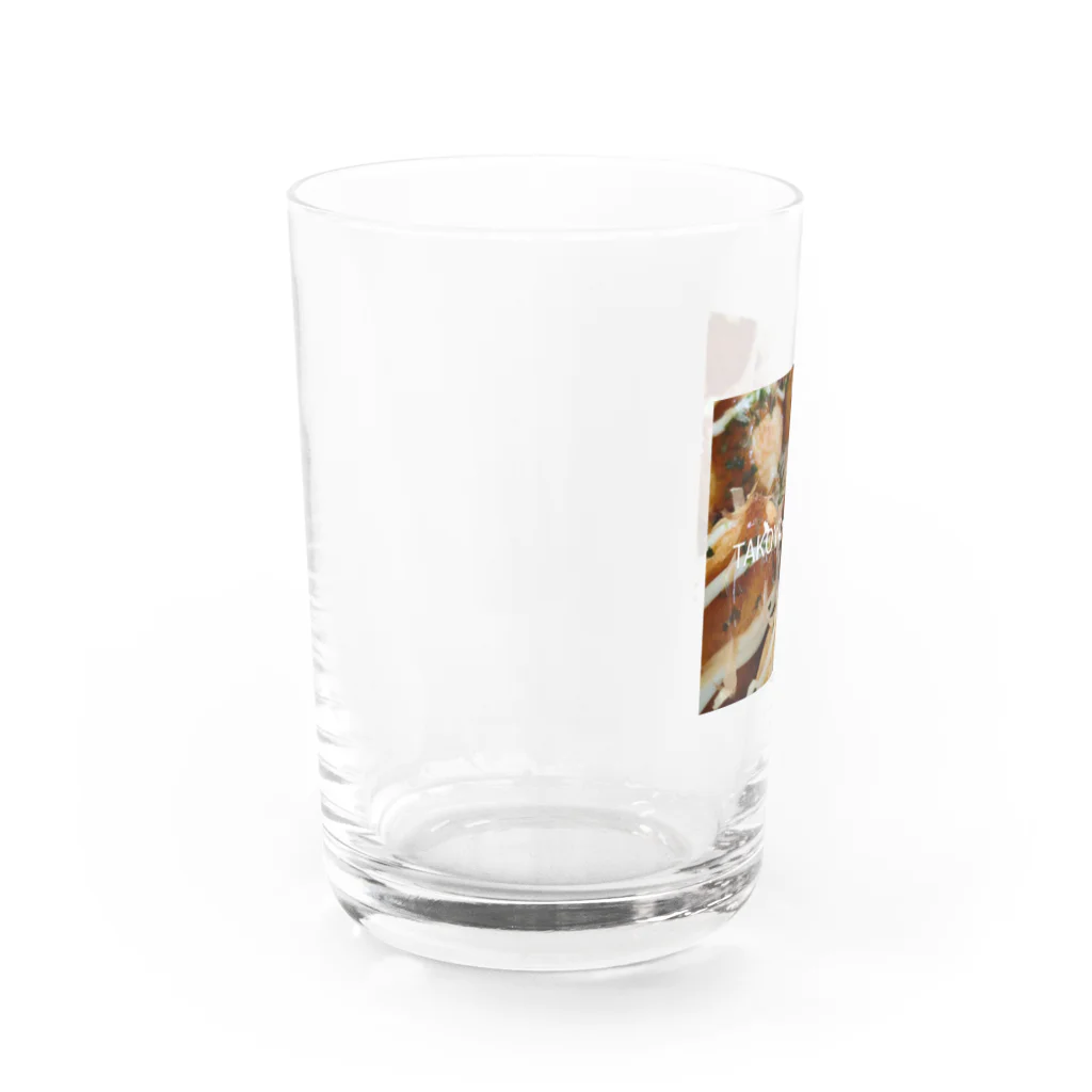 はるのおみせのタコヤキ Water Glass :left