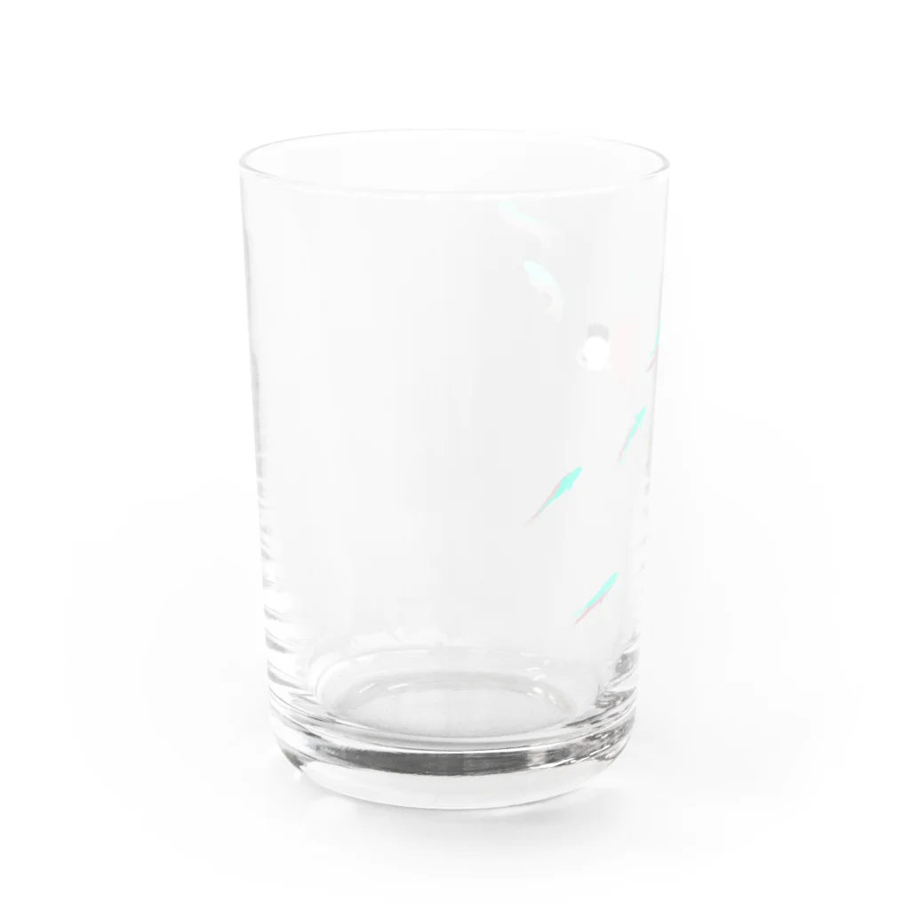 チョコスキーの夏が通り過ぎてく Water Glass :left