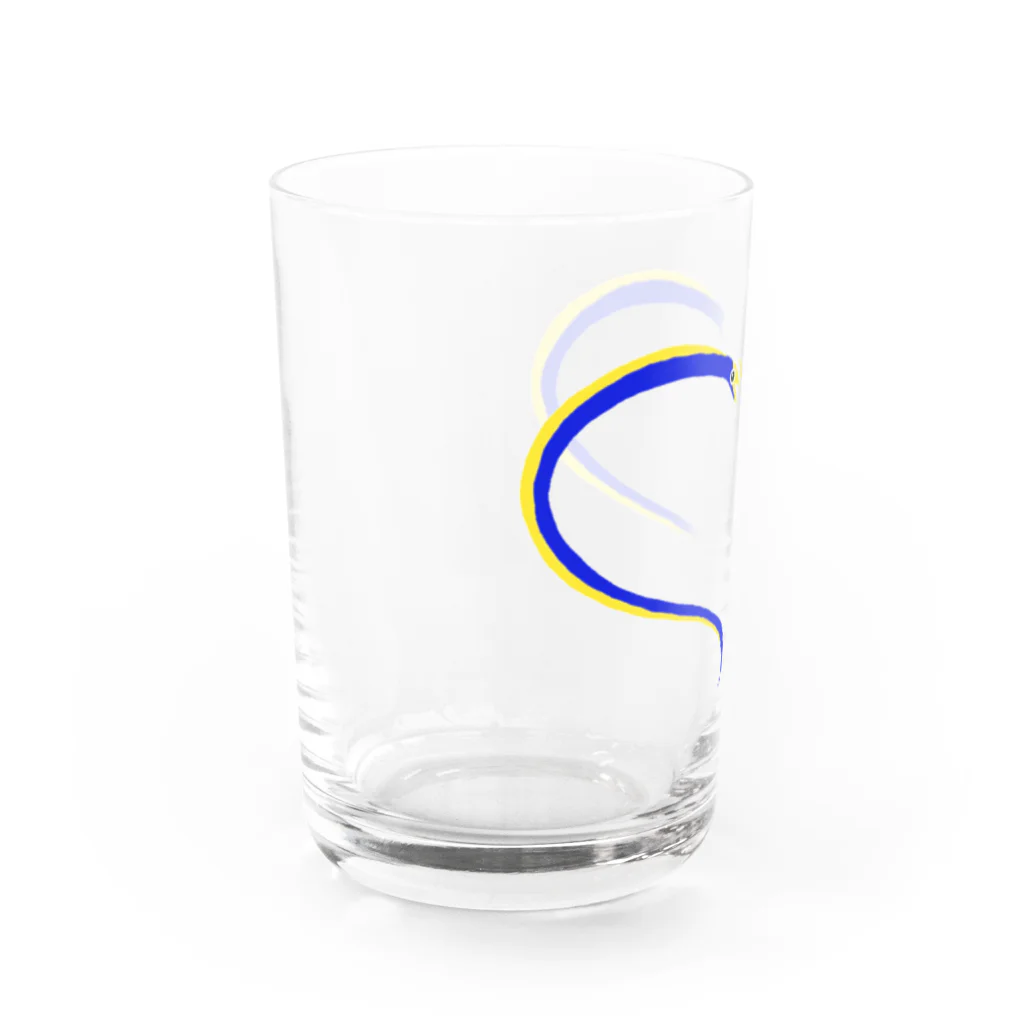 栗坊屋のハナヒゲウツボ Water Glass :left