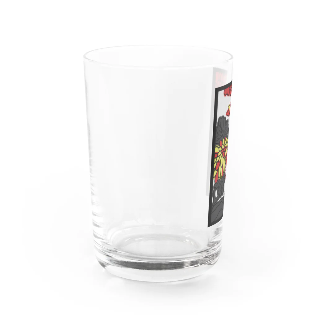 quest2022_2の菊にグラス Water Glass :left