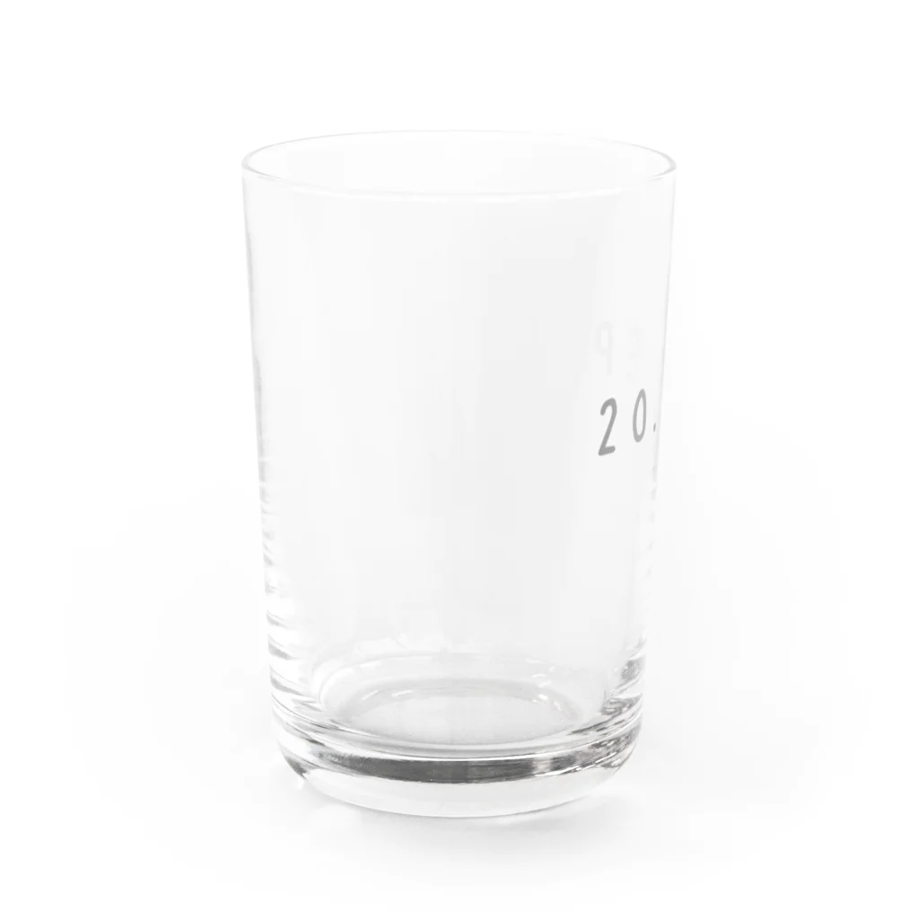 OKINAWA　LOVER　のバースデー［20.SEP］ Water Glass :left