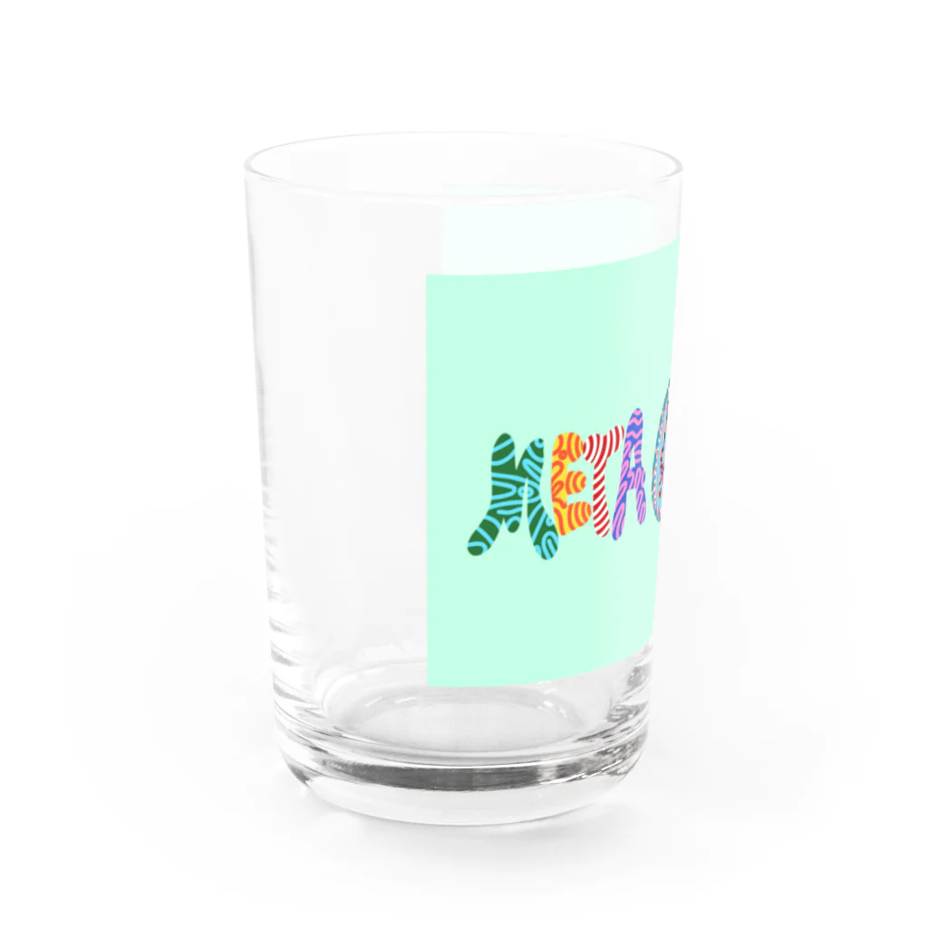 I AM METANOのMETA NOSE COLORFUL 2 Water Glass :left