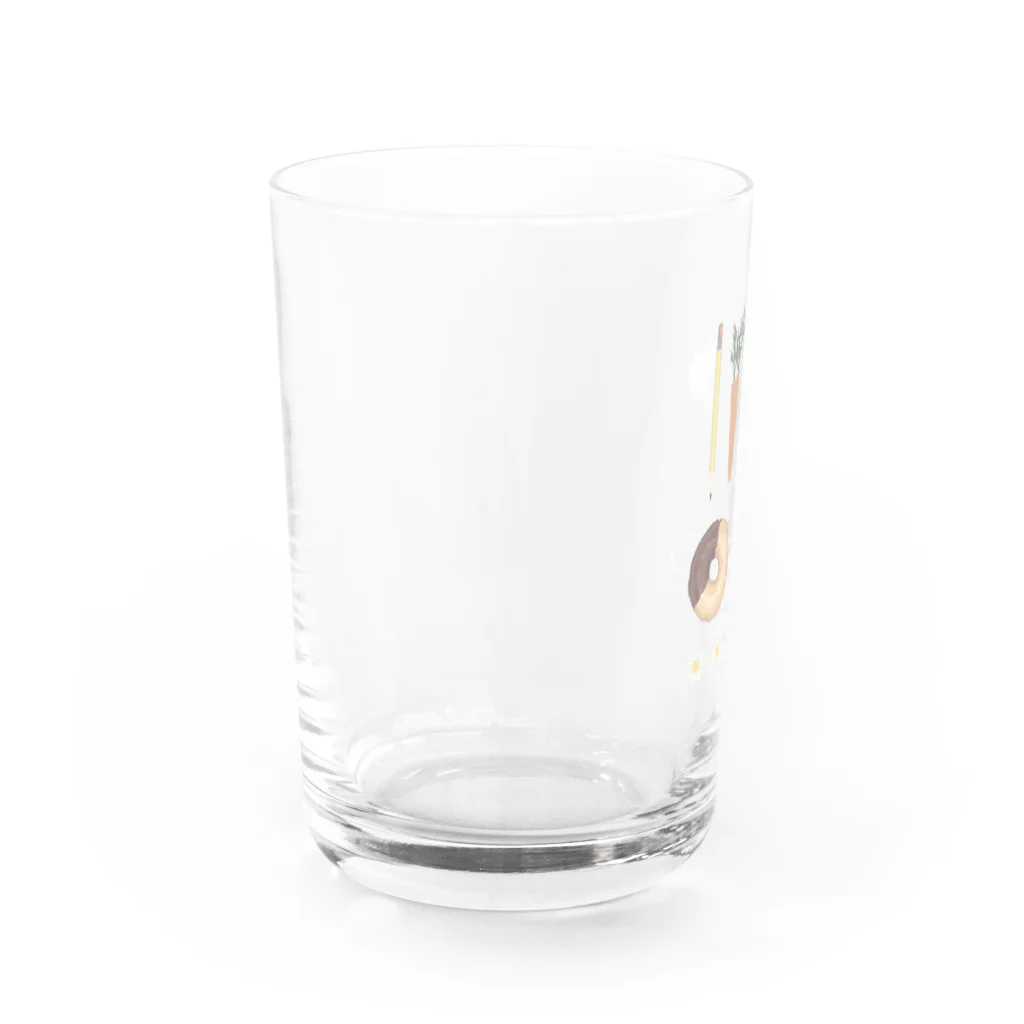 めじろのおみせのあひるたち Water Glass :left