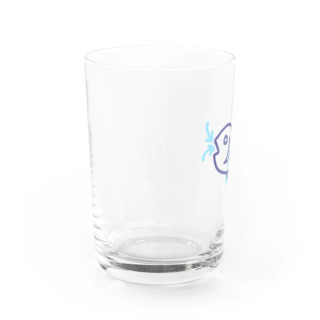 えらすぎてエラ呼吸の水分補給えらすぎてエラ呼吸 Water Glass :left