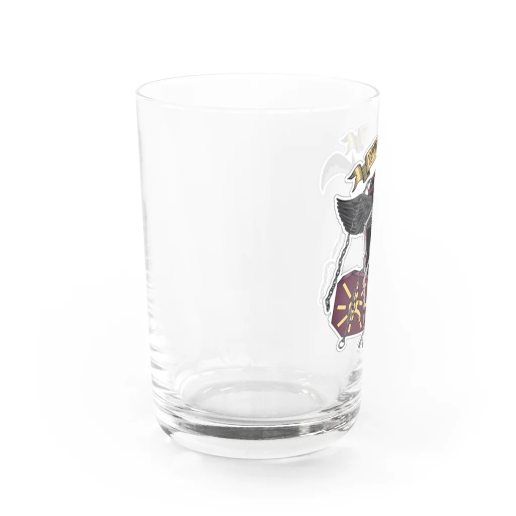 STRAYLIGHT SUZURI PXのVISION of DEATH Water Glass :left