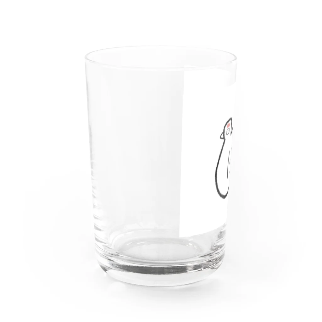 マウンテンフレンズ⭐︎の雷鳥さん Water Glass :left