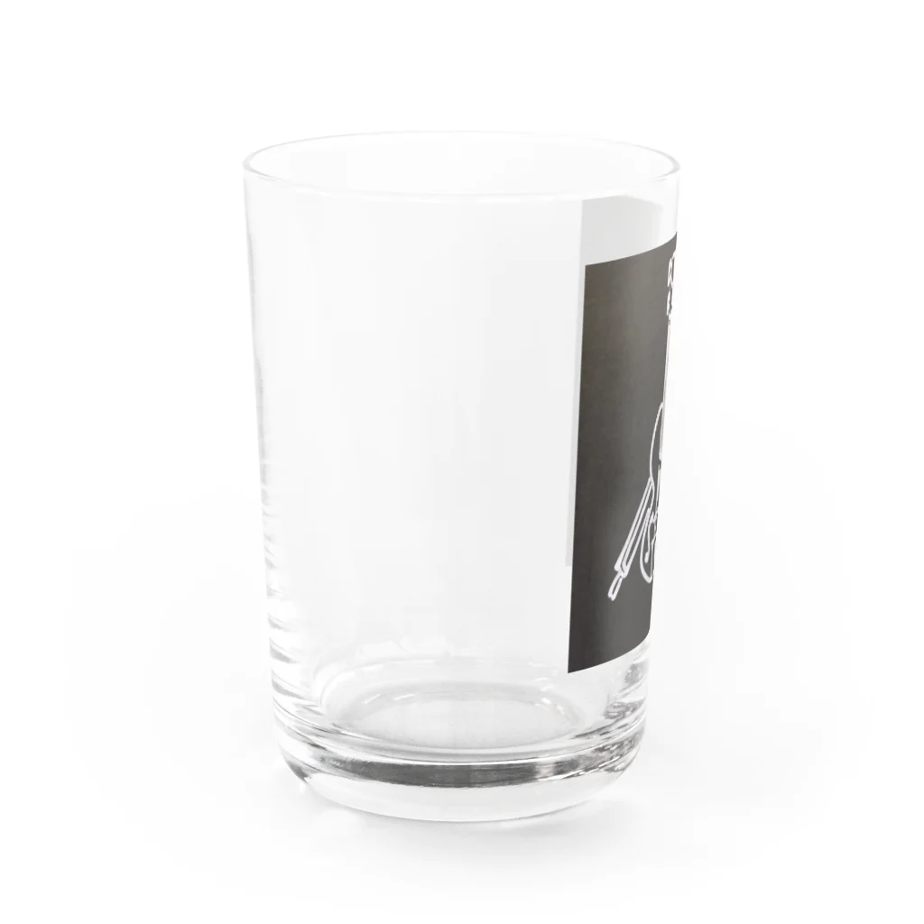 音楽とゆるキャラのバイオリン Water Glass :left