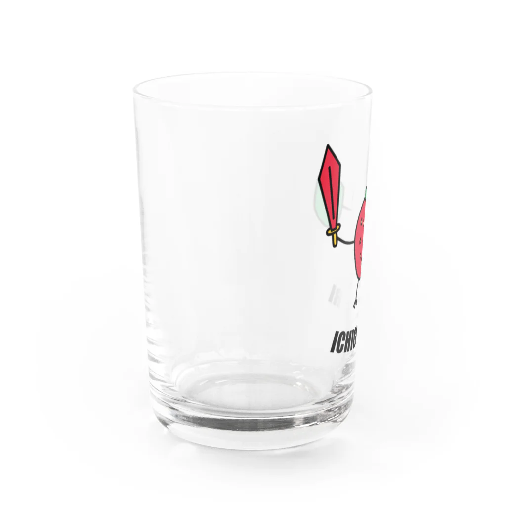 高堂玲/イラストの方のいちご狩り Water Glass :left