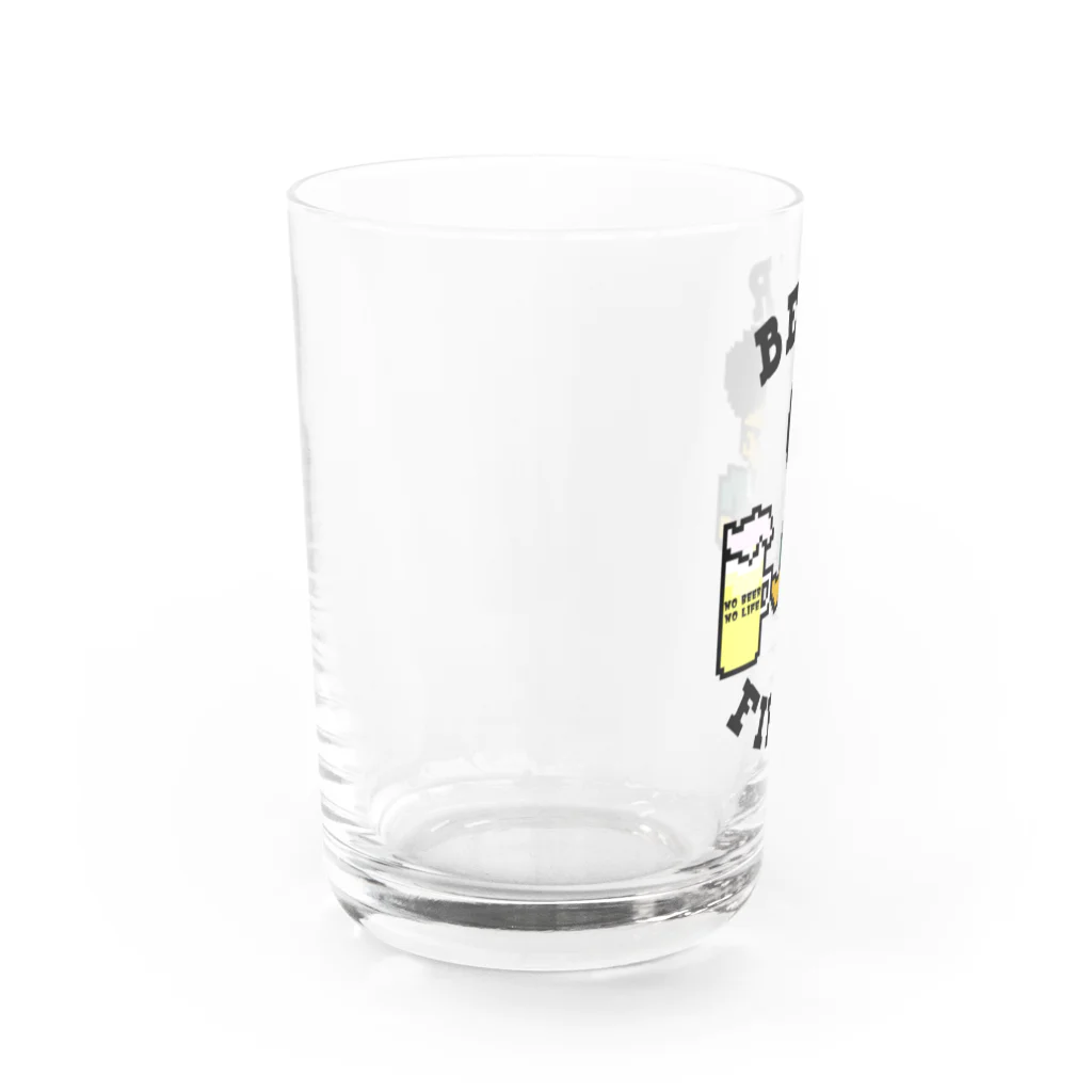 ヒロシオーバーダイブの頼れる兄貴はだいたいビール好き Water Glass :left