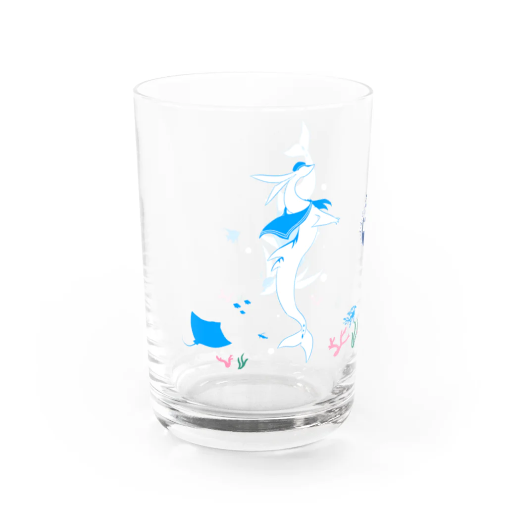 オルカ🐉⚓＠人々をドラゴンにしたいVtuberのORCAオーシャングラス Water Glass :left