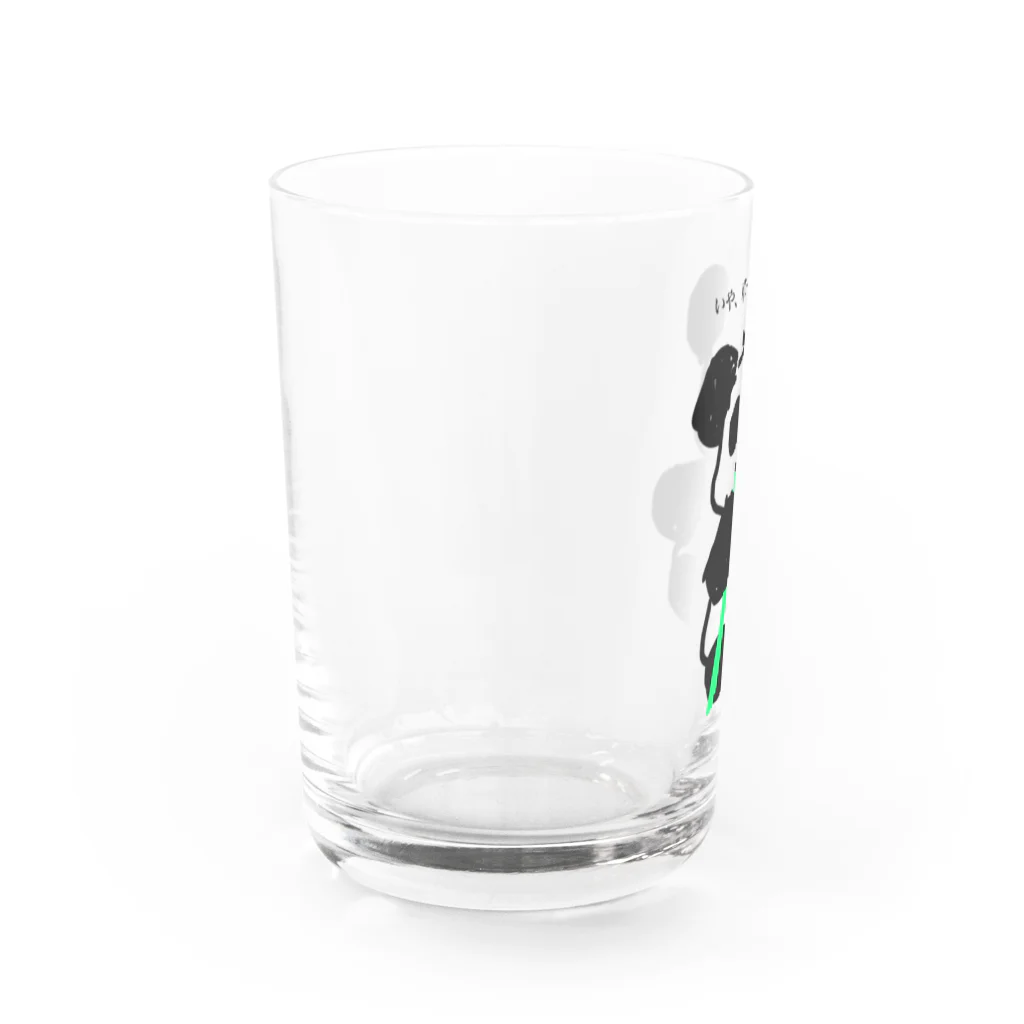 おろな、みるの𐤔𐤔𐤔 パンダ ﾁｬﾝ Water Glass :left