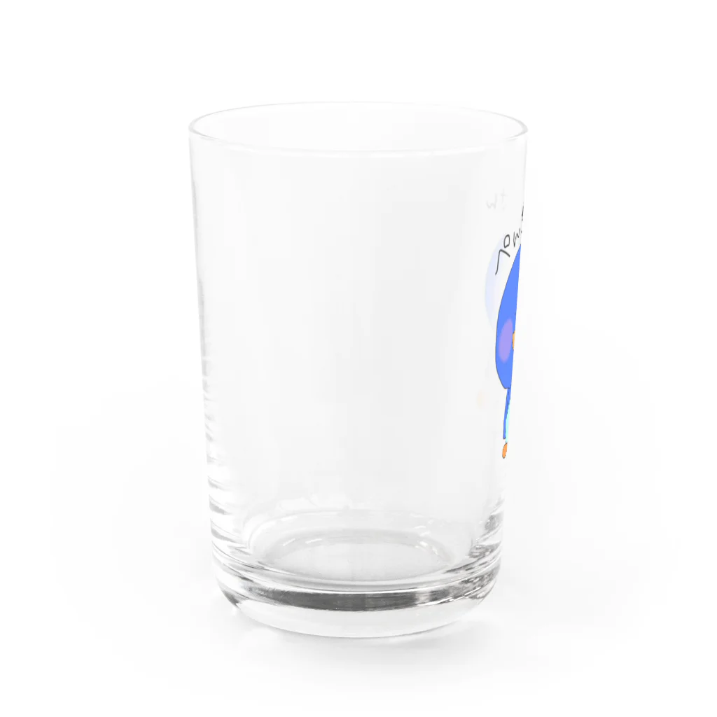 ステボシ みっちょん。のぺんぎんさん Water Glass :left