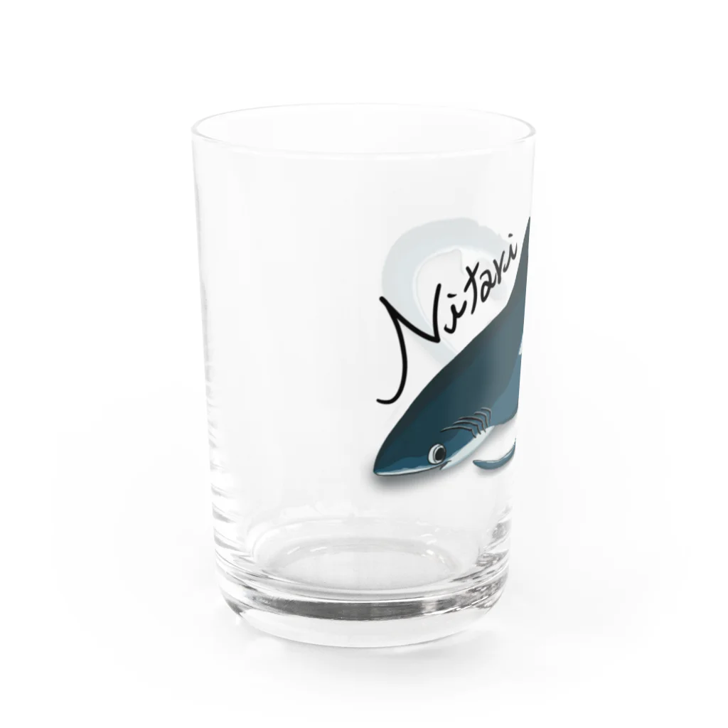 川鮫工房のニタリ Water Glass :left