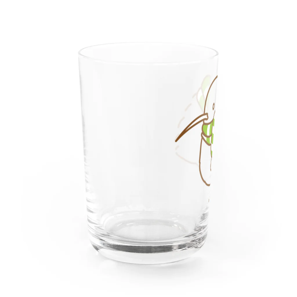 のがけぽてぽての冬毛 Water Glass :left