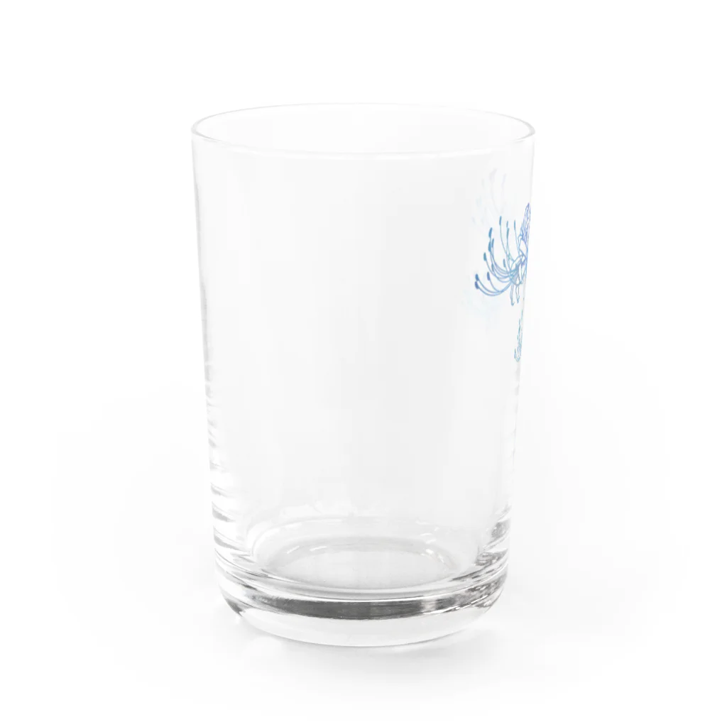 綾錦工房 りこりすの曼珠沙華 【月光】 Water Glass :left