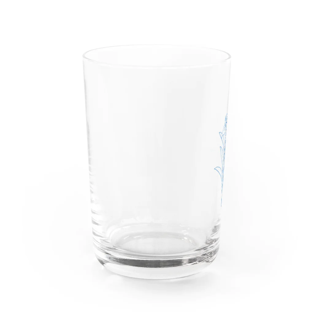 kyokokabashimaの-杜若-kakitsubata Water Glass :left