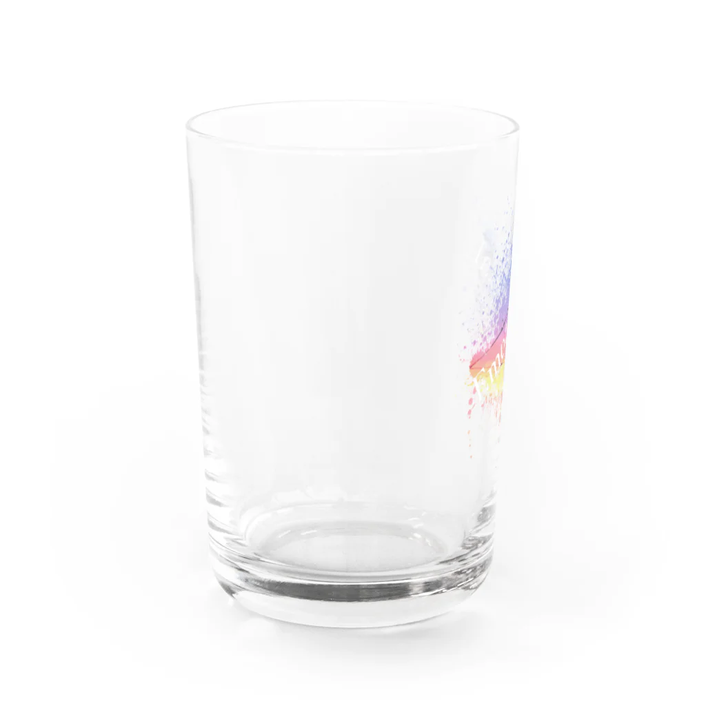 たぬき屋さん。のぶちまけた薄暮 Water Glass :left