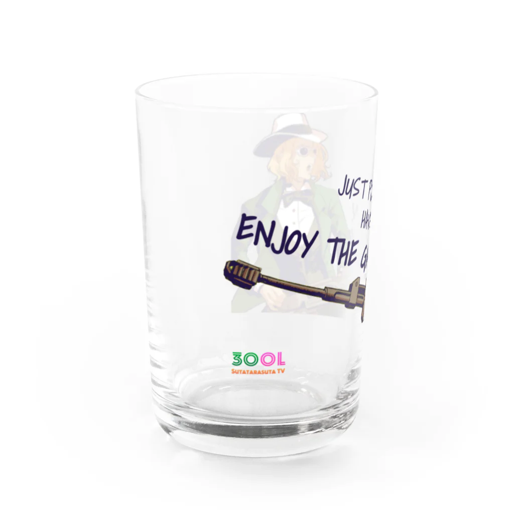 3OOLの【スタタラVer.】Just play. Have fun. Enjoy the game!! Water Glass :left