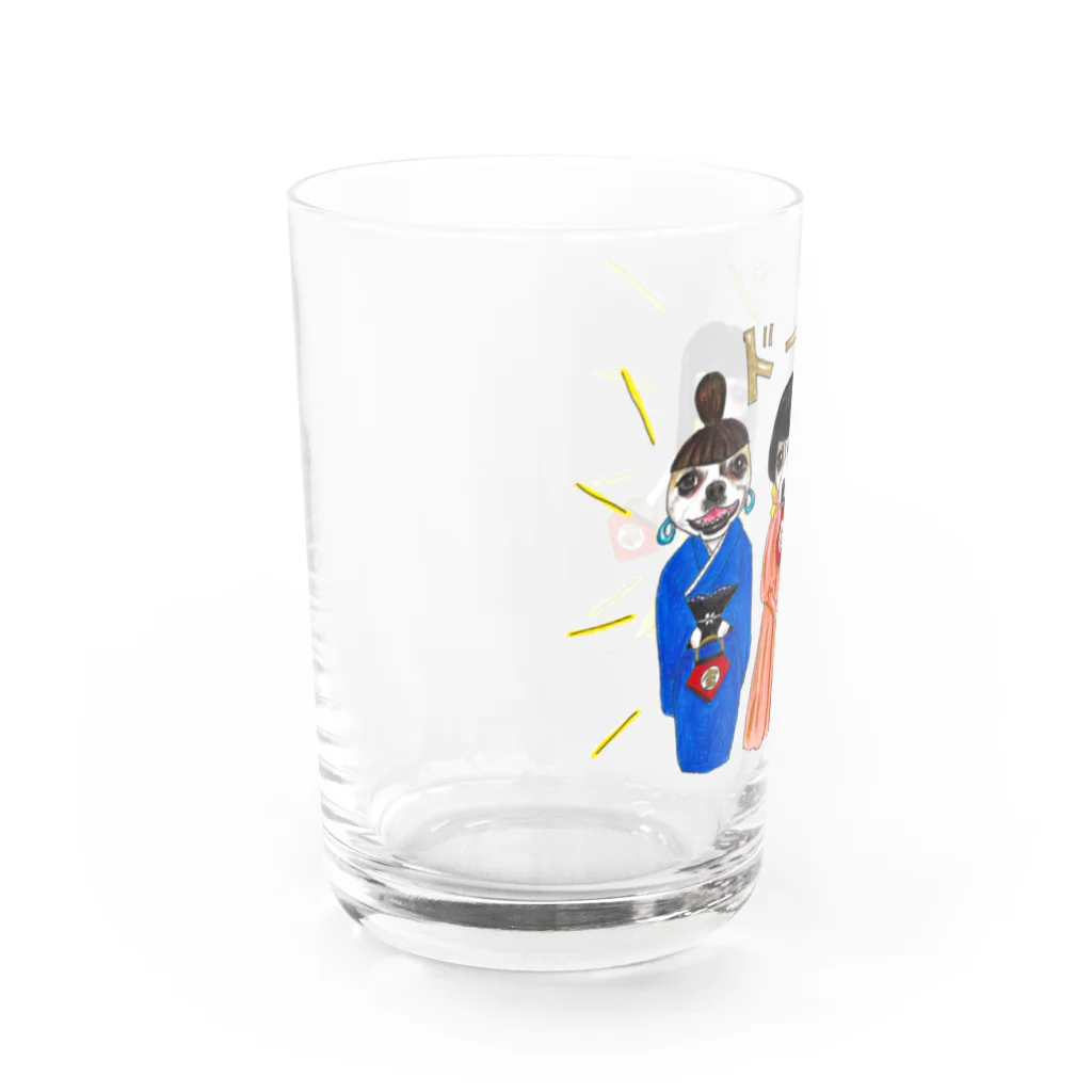 妄想イラスト部のイヴちゃんルクちゃんクゥちゃん Water Glass :left