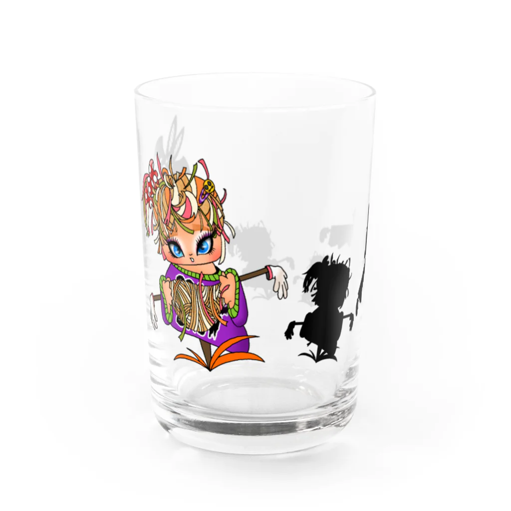 こつめちゃんのおみせのかかしちゃん(スケアクロウ) Water Glass :left